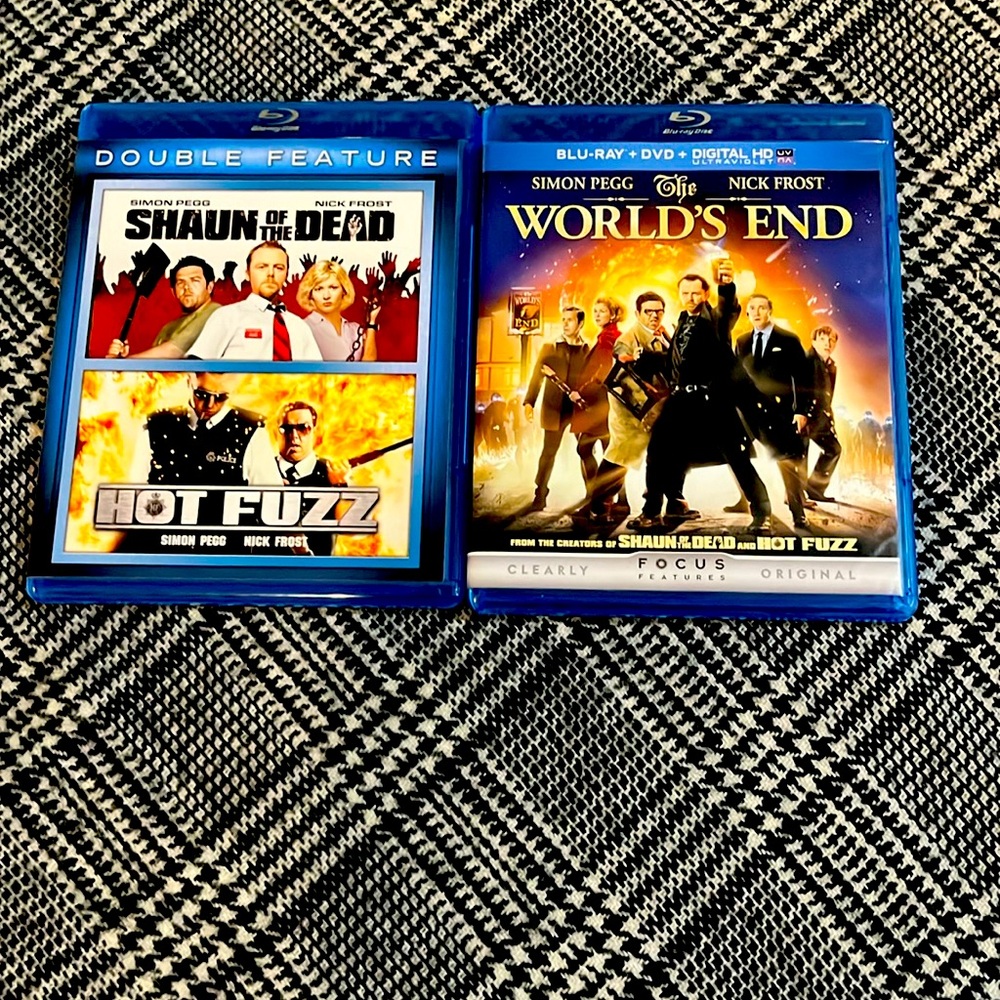 Simon Pegg, Nick Frost Blu-ray four pack